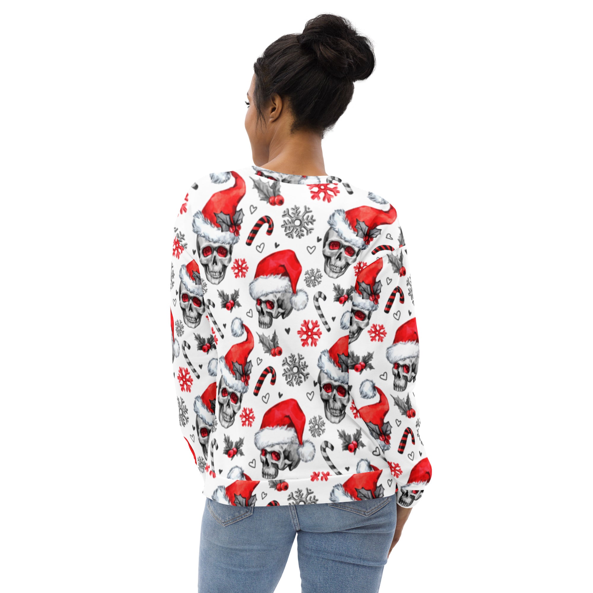 Santa Skulls Eco Sweatshirt